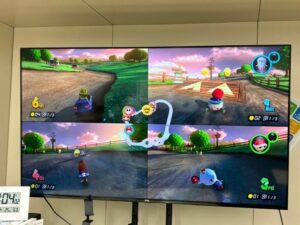 マリオカート対戦画面