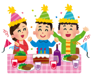 パーティーを楽しむ人々